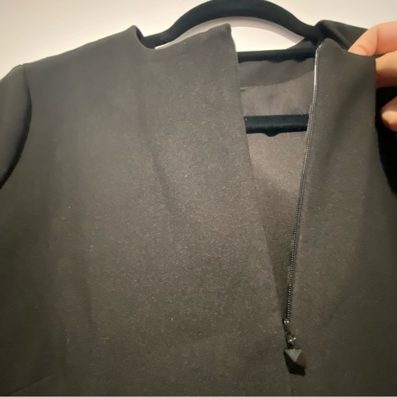 NWOT Plain black midi dress - Picture 3 of 3